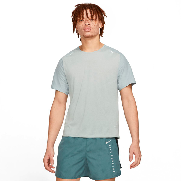 Футболка мужская Nike M NK RN DVN TECHKNIT ULTRA SS L Голубой photo 1 Футболка мужская Nike M NK RN DVN TECHKNIT ULTRA SS L Голубой photo 1